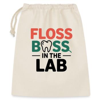 Technicien de laboratoire dentaire Art - Sac cadeau 40 x 50 cm - nature - Devant