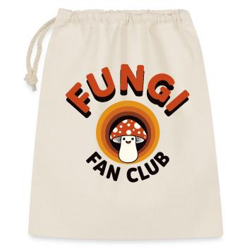 Fungi Fan Club Champignon Rétro Dicton - Sac cadeau 40 x 50 cm - nature - Devant