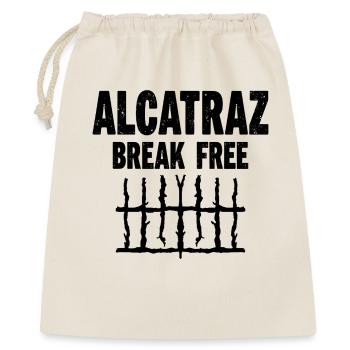 Alcatraz Break Free Prison Humor - Gift Bag 40 x 50 cm - nature - Front