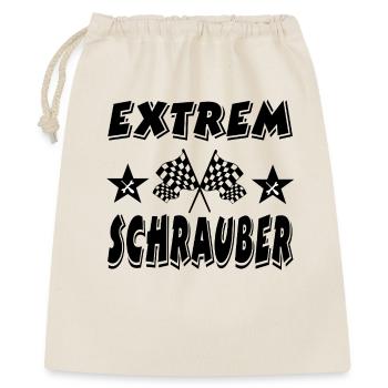 Schrauber - Geschenkbeutel aus Baumwolle (40 x 50 cm) - Natur - Vorne