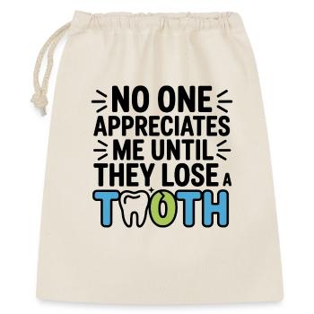 Technicien de laboratoire dentaire articulateur - Sac cadeau 40 x 50 cm - nature - Devant