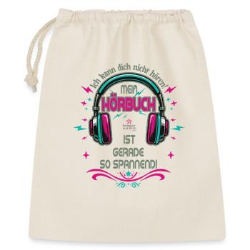 Exciting audio book dark - Gift Bag 40 x 50 cm - nature - Front