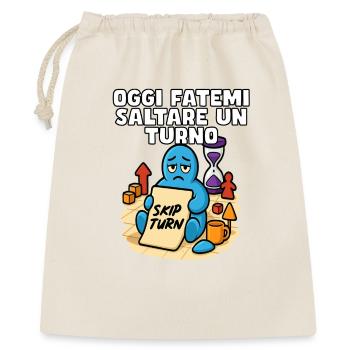 Sauter le quart de travail aujourd’hui - Sac cadeau 40 x 50 cm - nature - Devant