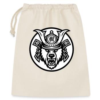 Samurai Bear Ju-1 - Gift Bag 40 x 50 cm - nature - Front