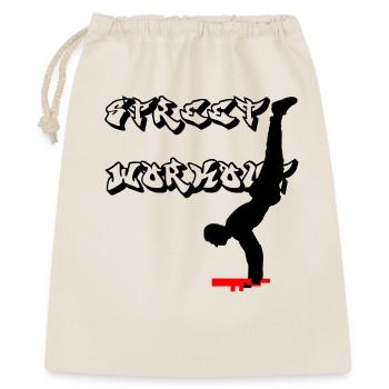 Street Workout - Gift Bag 40 x 50 cm - nature - Front