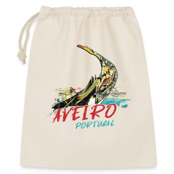 Colorful bow moliceiro boat lagoon of Aveiro - Gift Bag 40 x 50 cm - nature - Front