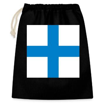 Stop_Your_Intentions_Flag - Gift Bag 40 x 50 cm - black - Front