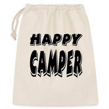 Camper - Geschenkbeutel aus Baumwolle (40 x 50 cm) - Natur - Vorne