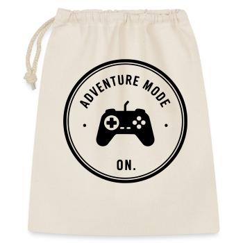 Mode aventure activé - Sac cadeau 40 x 50 cm - nature - Devant