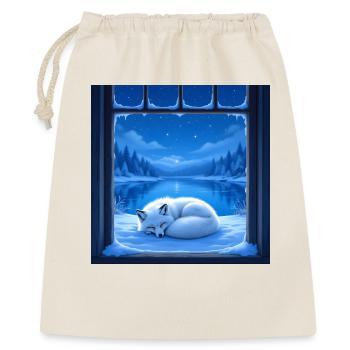 Snow fox - Gift Bag 40 x 50 cm - nature - Front