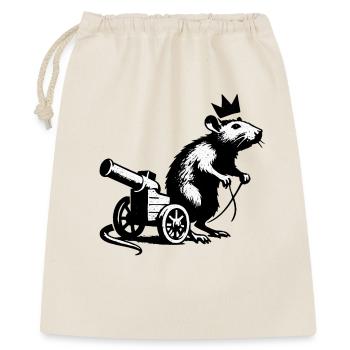 Imperial Rat on Cannon Cart | King Rat - Gift Bag 40 x 50 cm - nature - Front