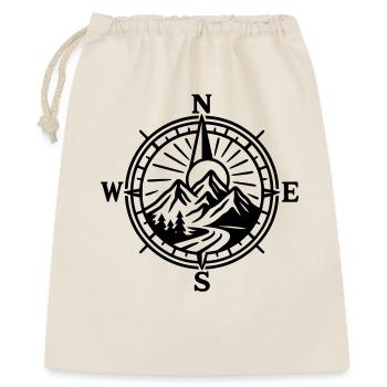 Boussole de la nature - Sac cadeau 40 x 50 cm - nature - Devant