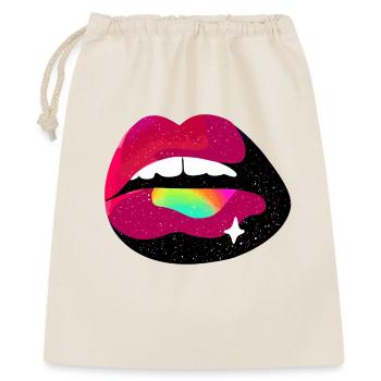 Cosmic Rainbow Lip Kiss - Gift Bag 40 x 50 cm - nature - Front