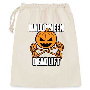Soulevé de terre - HALLOWEEN - Sac cadeau 40 x 50 cm - nature - Devant