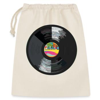 Vinyl_1 - Sac cadeau 40 x 50 cm - nature - Devant
