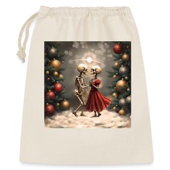 Christmas Skeletal Dance - Gift Bag 40 x 50 cm - nature - Front