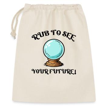 Boule de cristal - Sac cadeau 40 x 50 cm - nature - Devant
