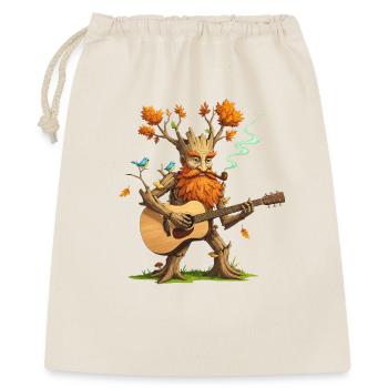 Fantasy Tree Guitar Player T-Shirt - Sac cadeau 40 x 50 cm - nature - Devant