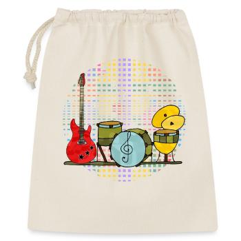 Musical instruments - Gift Bag 40 x 50 cm - nature - Front