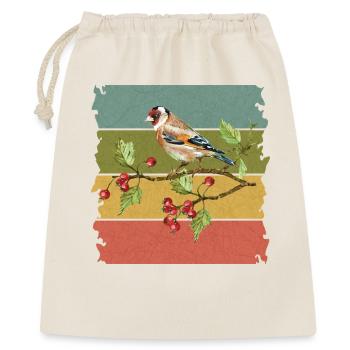 Colorful bird - Gift Bag 40 x 50 cm - nature - Front