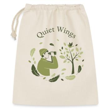 Quiet Wings - Gift Bag 40 x 50 cm - nature - Front