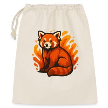 Burning Red Panda - Gift Bag 40 x 50 cm - nature - Front