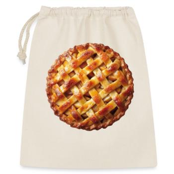 Apfelkuchen de tarte aux pommes - Sac cadeau 40 x 50 cm - nature - Devant