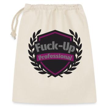 Fuck-Up Professional - Gift Bag 40 x 50 cm - nature - Front