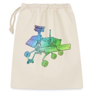 Aventure spatiale sur le rover martienne sur la planète rouge - Sac cadeau 40 x 50 cm - nature - Devant