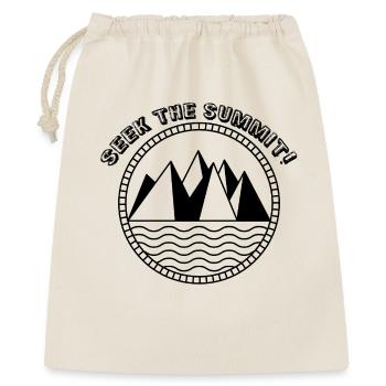 Seek_the_summit - Gift Bag 40 x 50 cm - nature - Front