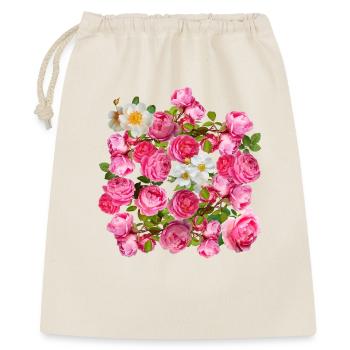 Magie de la fleur mélange rose et rose - Sac cadeau 40 x 50 cm - nature - Devant