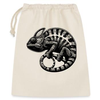 Cute chameleon in camouflage mode - Gift Bag 40 x 50 cm - nature - Front