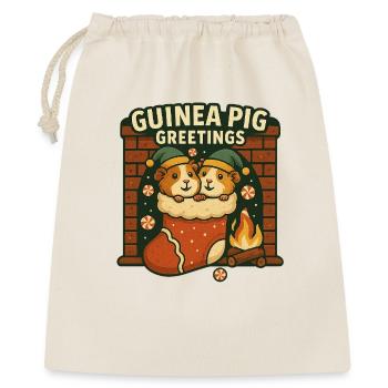 Guinea Pig Greetings - Gift Bag 40 x 50 cm - nature - Front