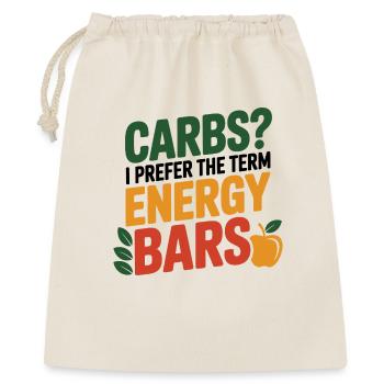 Carbs I Prefer Energy Bars Dietitian Expert  - Gift Bag 40 x 50 cm - nature - Front