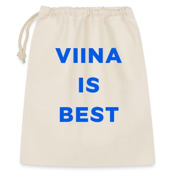 LA VODKA, C’EST LE MEILLEUR - Sac cadeau 40 x 50 cm - nature - Devant