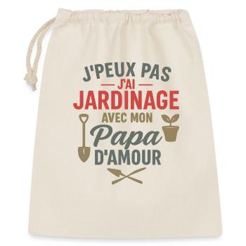 Gardening Daddy Love - Gift Bag 40 x 50 cm - nature - Front