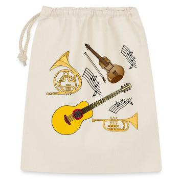 Musical instruments - Gift Bag 40 x 50 cm - nature - Front
