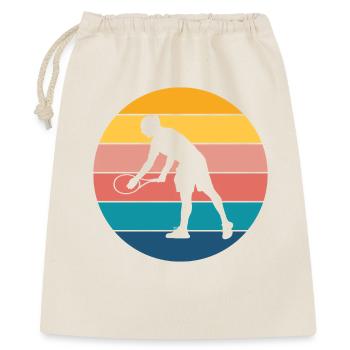 tennis - Sac cadeau 40 x 50 cm - nature - Devant