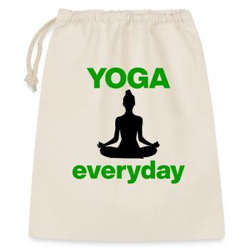 Yoga everyday – Your daily reset for Yogalove - Gift Bag 40 x 50 cm - nature - Front