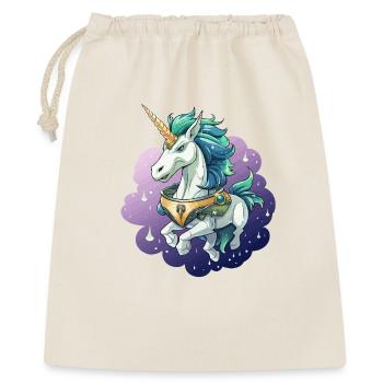 Licorne cosmique dans la Mer des Étoiles - Sac cadeau 40 x 50 cm - nature - Devant
