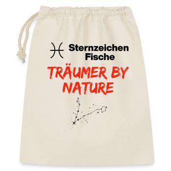 Zodiac sign Pisces, Dreamer by Nature, Birthday - Gift Bag 40 x 50 cm - nature - Front