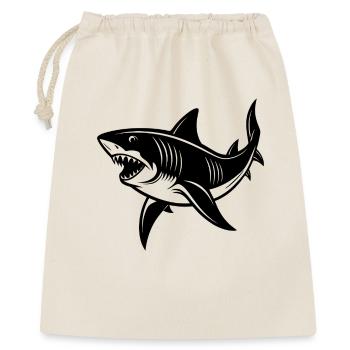 Requin - Sac cadeau 40 x 50 cm - nature - Devant