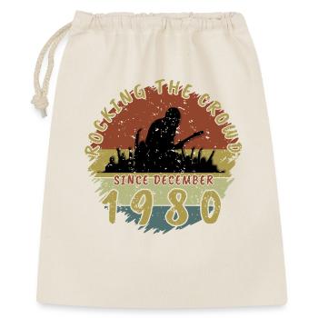 45e anniversaire : Rocking the Crowd GIT 12/1980 - Sac cadeau 40 x 50 cm - nature - Devant