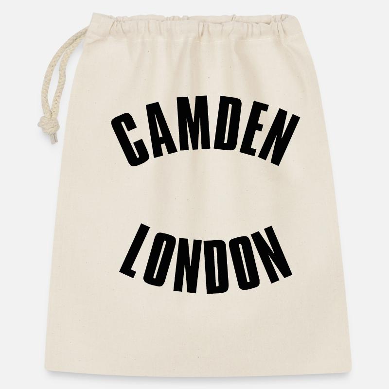 Gamden London Arc-Logo - Geschenkbeutel aus Baumwolle (40 x 50 cm) - Natur