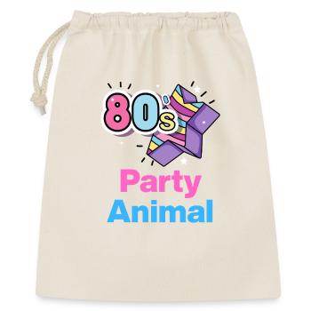 80s Party, Animal – Neon Wild! - Gift Bag 40 x 50 cm - nature - Front