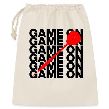 Game On: Dart Attack! ONEHUNDRETEIGHTY, arrow red - Gift Bag 40 x 50 cm - nature - Front