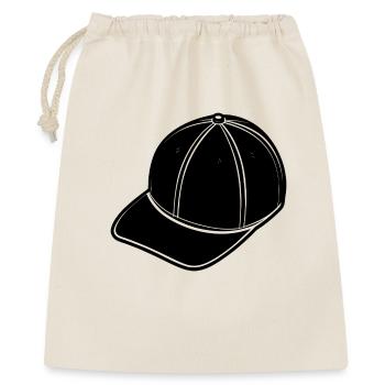 Casquette de rap - Sac cadeau 40 x 50 cm - nature - Devant