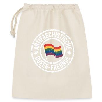 Antifa - Antifascist Merch - Gift Bag 40 x 50 cm - nature - Front
