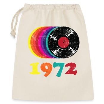 Millésime 1972 - Sac cadeau 40 x 50 cm - nature - Devant
