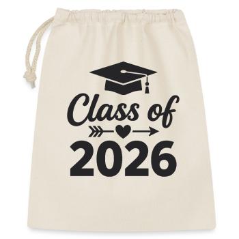 PROMOTION 2026 Diplômés Études de Fin d’Études - Sac cadeau 40 x 50 cm - nature - Devant